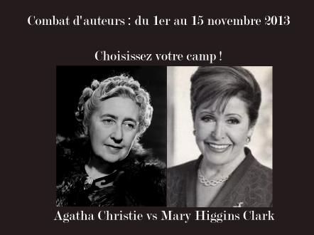 Combat d’auteurs, round 9 : Agatha Christie vs Mary Higgins Clark